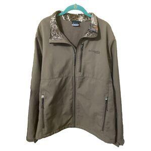 Columbia PHG ✨Men's Ascender‎ Softshell RealTree Edge Front-zip Work Jacket 1X